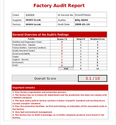 Risk & Safety Auditing